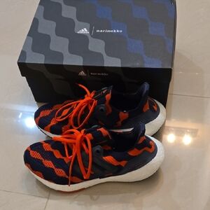 Adidas Ultraboost Marimekko Sneakers - Navy and Orange